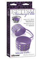 Fetish Fantasy Elite Silicone Cuffs - Purple