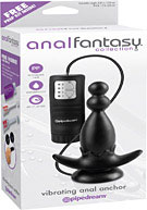 Anal Fantasy Collection Vibrating Anal Anchor - Black