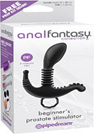 Anal Fantasy Collection Beginner's Prostate Stimulator - Black