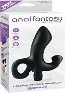 Anal Fantasy Collection Vibrating Prostate Massager - Black
