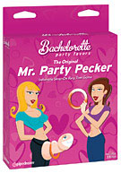Bachelorette Party Favors Mr. Party Pecker Inflatable Strap-on Ring Toss Game