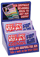 Oral Sex For Him Coupons - Display