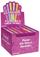 Bachelorette Party Favors Pecker Lightstick - Display