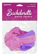 Bachelorette Party Favors X-Rated Pecker Balloons PINK & PURPLE 8 pcs.
