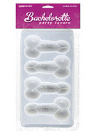 Bachelorette Party Favors Sexy Big Penis Ice Cube Tray 4 cubes