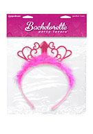 Bachelorette Party Favors Pecker Tiara - Pink