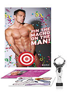 Bachelorette Party Favors Pin The Macho On The Man