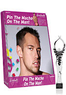Bachelorette Party Favors Pin The Macho On The Man - Display