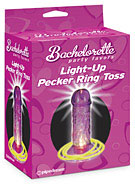 Bachelorette Party Favors Light Up Pecker Ring Toss