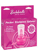 Bachelorette Party Favors Pecker Shot Glass Spinner