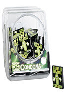 Glow In The Dark Condom/bowl of 144 - Display