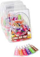 Edible 10ML Body Paints - Display