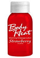 Body Heat Warming Massage Lotion 1 oz. (29ml) - Strawberry