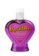 Liquid Love Warming Massage Lotion 4 oz. (120ml) - Watermelon