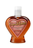 Liquid Love Warming Massage Lotion Cinnamon 4 oz. (120ml) - Cinnamon