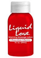 Liquid Love Warming Massage Lotion 1 oz. (29ml) - Strawberry