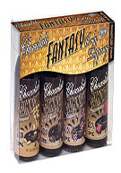 Chocolate Fantasy Body Topping Sampler 4-Pack 1 oz. (29ml) Bottles