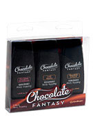 Chocolate Fantasy Body Topping Sampler 3-Pack 1.25 oz. (37ml)