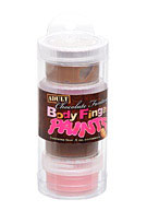 Chocolate Fantasy Body Finger Paint 4 Pack Tube