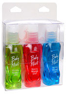 Body Heat Warming Massage Lotion Sampler 3-Pack 1.25 oz. (37ml)