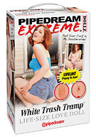 Pipedream Extreme Dollz White Trash Tramp Life-Size Love Doll